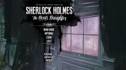 Sherlock Holmes: The Devil’s Daughter Title Screen